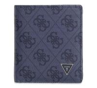 GUESS Cuir Porte-Monnaie Mito Small Billfold Wallet with Coinpocket Blue Denim Bleu