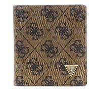 GUESS Cuir Porte-Monnaie Mito Small Billfold Wallet with Coinpocket Coffee Brun