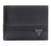 GUESS Cuir Porte-Monnaie Monaco Bifold Wallet Black Noir