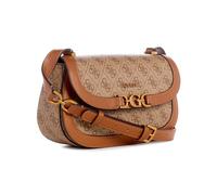 GUESS Dagan Crossbody Flap, Bandoulière à Rabat Femme, Logo Latte, Taille Unique