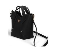 Guess Darcy Mini Tote Noir Femme en Matiere Synthetique avec Logo 4G et Collier BLACK UNI
