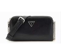 GUESS Daryna Double Fermeture Éclair Bandoulière Femmes Sac en Noir