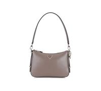GUESS Daryna Sac à bandoulière zippé pour femme, Taupe Fonc, One Size, Daryna Sac à bandoulière zippé