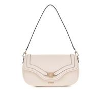 Guess Dea Sac à bandoulière, Off White, 28,5 x 15 x 8 cm, Similicuir avec rabat et poches intérieures