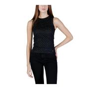 Guess - Débardeur à col rond sans manches - Femme - Tops - Noir - Taille: 40 FR