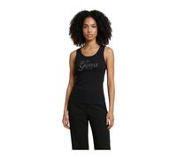 Guess - Débardeur à col rond sans manches - Femme - Tops - Noir - Taille: 42 FR