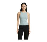 Guess - Débardeur sans manches à col rond - Femme - Tops - Vert - Taille: 42 FR
