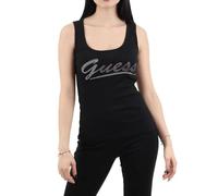 GUESS Débardeurs Jeans Logo Tank jblk Jet Black a996 M