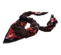 GUESS Deesa Logo Foulard Scarf 130X130 Mocha Logo