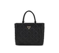 GUESS Deesa Tote, Sac fourre-Tout, poignées supérieures Femme, Noir, Taille Unique