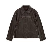Guess - Denise Tokyo PU Jacket - Femme - Vestes - Brun - Taille: 36 FR