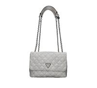 Guess Sac à rabat Giully II Femme bandoulière convertible Argenté/Gris
