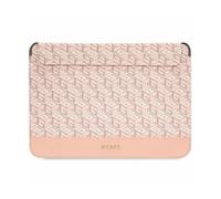 Guess Devinez la pochette pour ordinateur GCube Stripes - Ãtui pour ordinateur portable 14'' (rose)