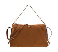 Guess - Devon Grand Sac Bandoulière - Femme - Sacs - Brun - Taille: ONE Size