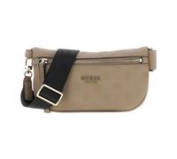 GUESS sac à épaule bandoulière Devon Sling Taupe Logo