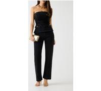 GUESS Doris Denim Bustier Jet Black A996 Taille: 40 | Bodies Outlet | Femme | Bleu