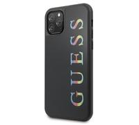 Guess Double Layer Glitter Case - Étui pour iPhone 11 Pro (noir/multicolore)