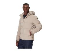 Guess - Doudoune capuche - Homme - Vestes - Beige - Taille: L
