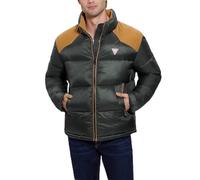 GUESS Doudoune Larry pour homme, Olive Morning Multi, X-Large