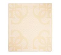 GUESS Écharpe beige crème pour femme - Jacquard Kefiah Scarf 135X135 Stone 319113