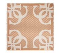 GUESS Écharpe beige pour femme - Jacquard Kefiah Scarf 135X135 319114
