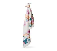 GUESS Écharpe beige violet pour femme - Foulard Scarf 130X130 Ivory 300435