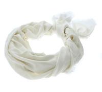 GUESS Écharpe blanc pour femme - Geva Kefiah White Logo 229214