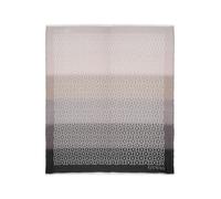 GUESS Écharpe 'CALEBRA KEFIAH 130X130' beige foncé / gris / taupe / noir, Taille One Size