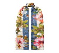 GUESS Écharpe crème bleu foncé pour femme - Scarf 70X180 Ivory Multi 290623