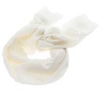 GUESS Écharpe crème pour femme - Scarf 80X180 White Logo 249417