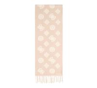 GUESS écharpe Cresidia II Scarf 35X180 Dark Taupe Logo beige