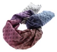 GUESS Écharpe gris rose pour femme - Peony Jacquard Scarf 80X190 Multi 249461