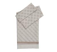 GUESS Écharpe 'KATYA SCARF 90X180' beige / blanc, Taille One Size