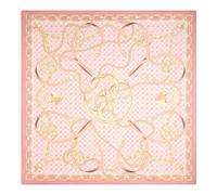 GUESS écharpe Kefiah Max 130X130 Rose corail