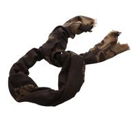 GUESS écharpe Loralee Scarf 80X190 Brown / Ochre