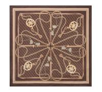 GUESS Écharpe marron pour femme - Printed Kefiah 120X120 348844