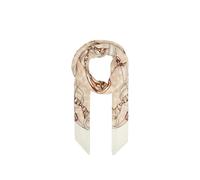GUESS écharpe Noelle Printed Kefiah Scarf 130X130 Ivory écru