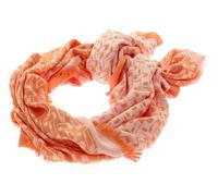 GUESS Écharpe orange abricot pour femme - Belle Vintage Scarf Orange Logo 228737