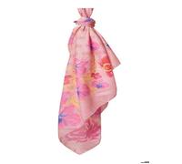 GUESS Écharpe rose bleu pour femme - Foulard 120x120 Rose Multi 290615