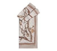 GUESS Écharpe 'SCARF 90X180' beige / crème / beige foncé, Taille One Size