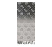 GUESS écharpe Scarf Jacquard 40X180 Grey noir