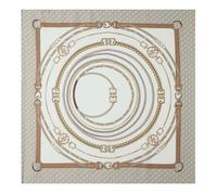 GUESS Écharpe taupe beige pour femme - Foulard 90X90 Light Taupe 329933