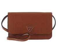 GUESS ECO Alexie SLG Phone Crossbody Cognac