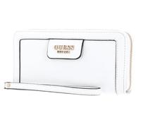 GUESS Eco Angy SLG Large Zip Around Wallet White