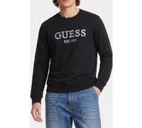 GUESS Eco Beau Cn Sweatshirt Jet Black A996 Taille: XL | Pulls Outlet | Homme | Le Noir