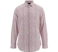 GUESS Eco Benny New Collar Pau Pink Micro Flowers Taille: 37 | Casual chemises Outlet | Homme | Rose