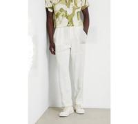 GUESS Eco Bowie Draw Cord Pant Pearl White Multi Taille: XL | Pantalons tailleur Outlet | Homme | Blanche