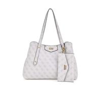 Guess - Eco Brenton Girlfriend Satchel - Femme - Sacs - Gris - Taille: ONE Size