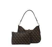 Guess Eco Brenton Hobo Sac, Logo Marron, S Small Femmes