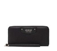 GUESS Eco Brenton SLG LRG Zip Around, Noir (Noir), Taille -, Noir, L, Sac à bandoulière